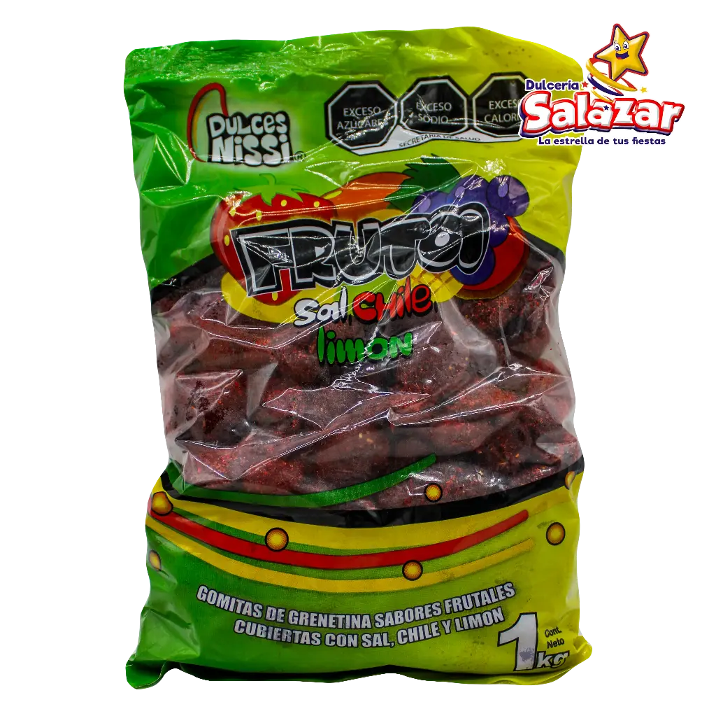 FRUTITA SAL CHILE Y LIMON -B.1KG- "C/10/1"