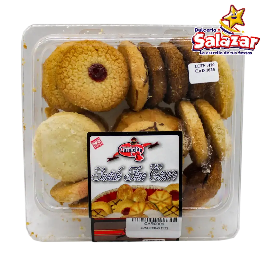 GALLETA CARMELITA SURTIDA -E.22PZA- "C/50/22"