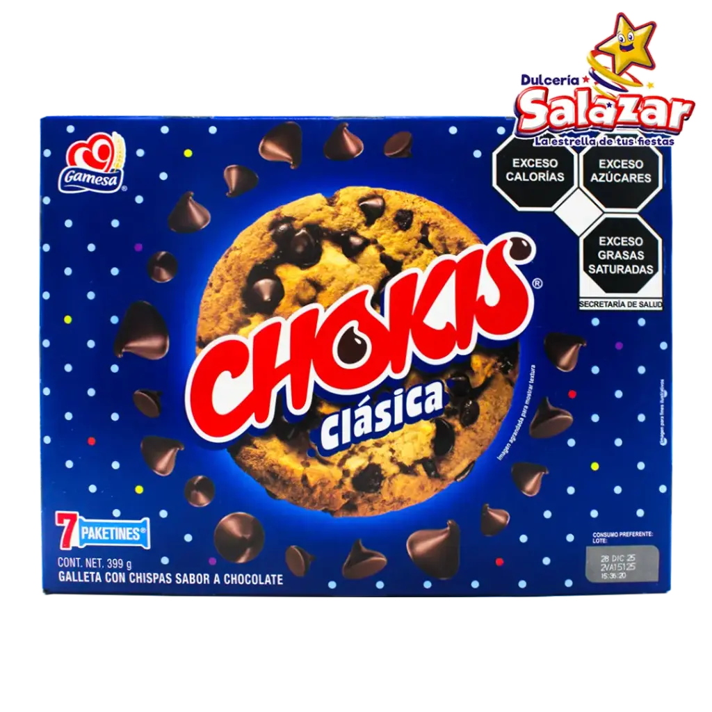 [GAM0105] GALLETA CHOKIS CLASICA -D.399G- "C/14/7"
