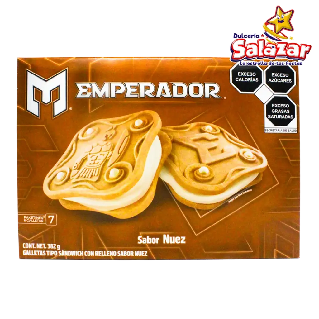 GALLETA EMPERADOR NUEZ GAMESA -D.382G- "C/12/6"