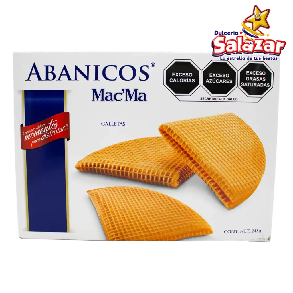 [MAM0010] GALLETA MAC MA ABANICO -D.245G- "C/12/24"