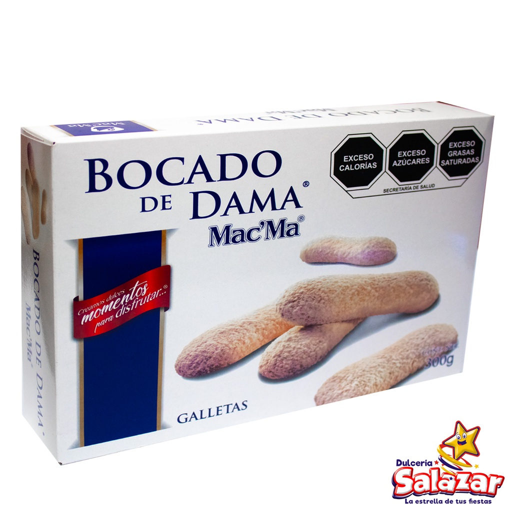 [MAM0021] GALLETA MAC MA BOCADO DE DAMA -D.300G- "C/12/1"