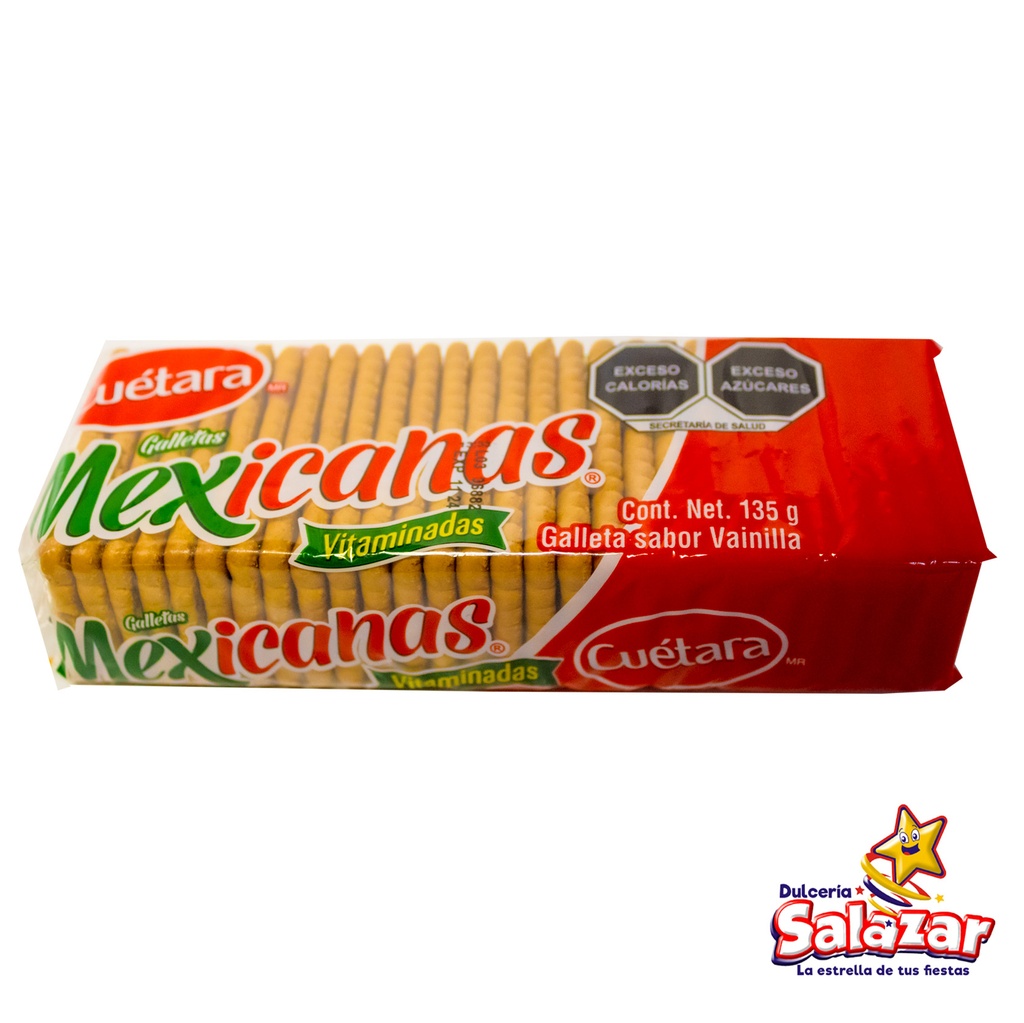 GALLETA MEXICANAS CUETARA -B.135G- "C/20/1"