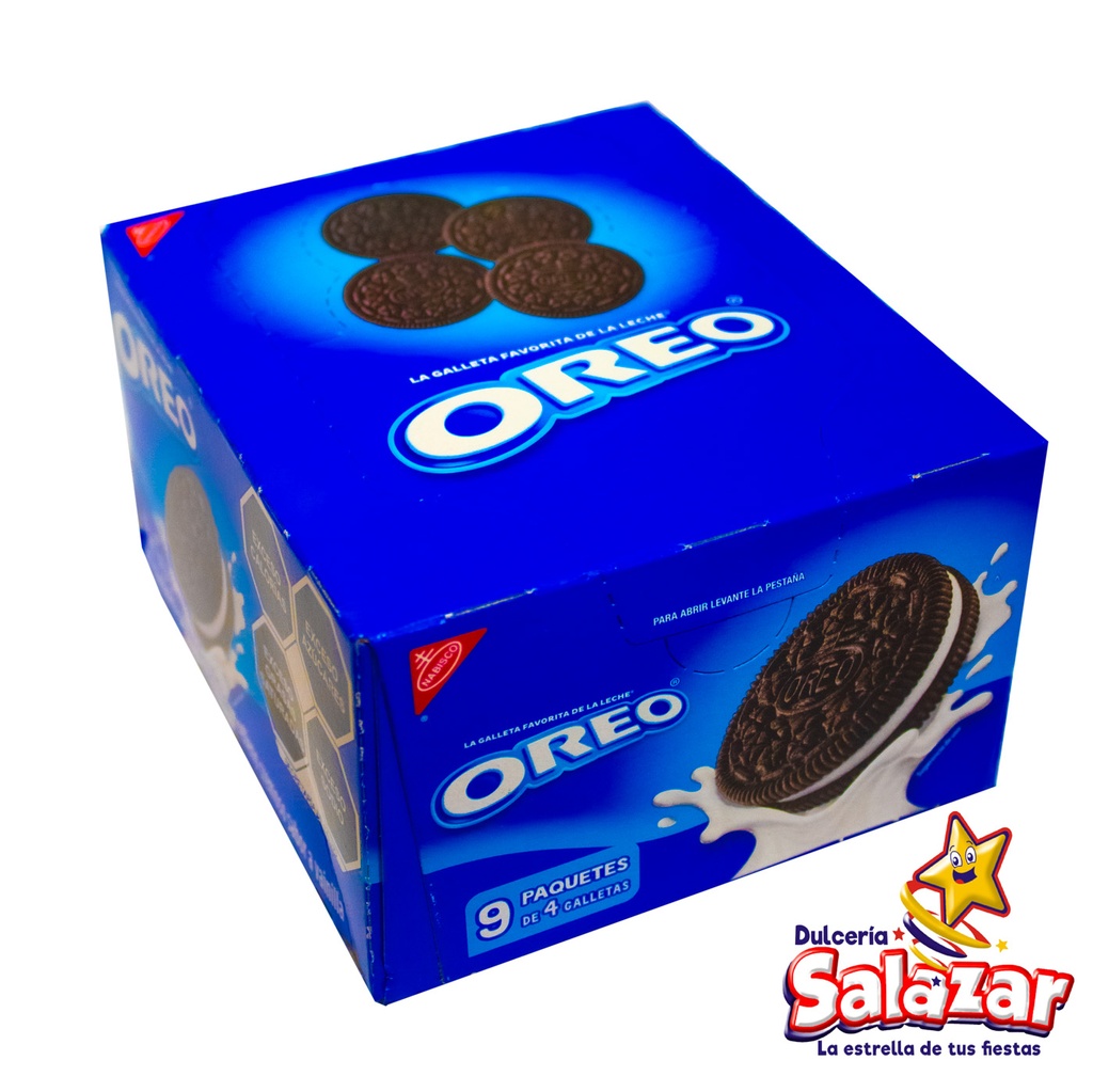[ADA0025] GALLETA OREO 4COUNT -D.42G- "C/6/9"