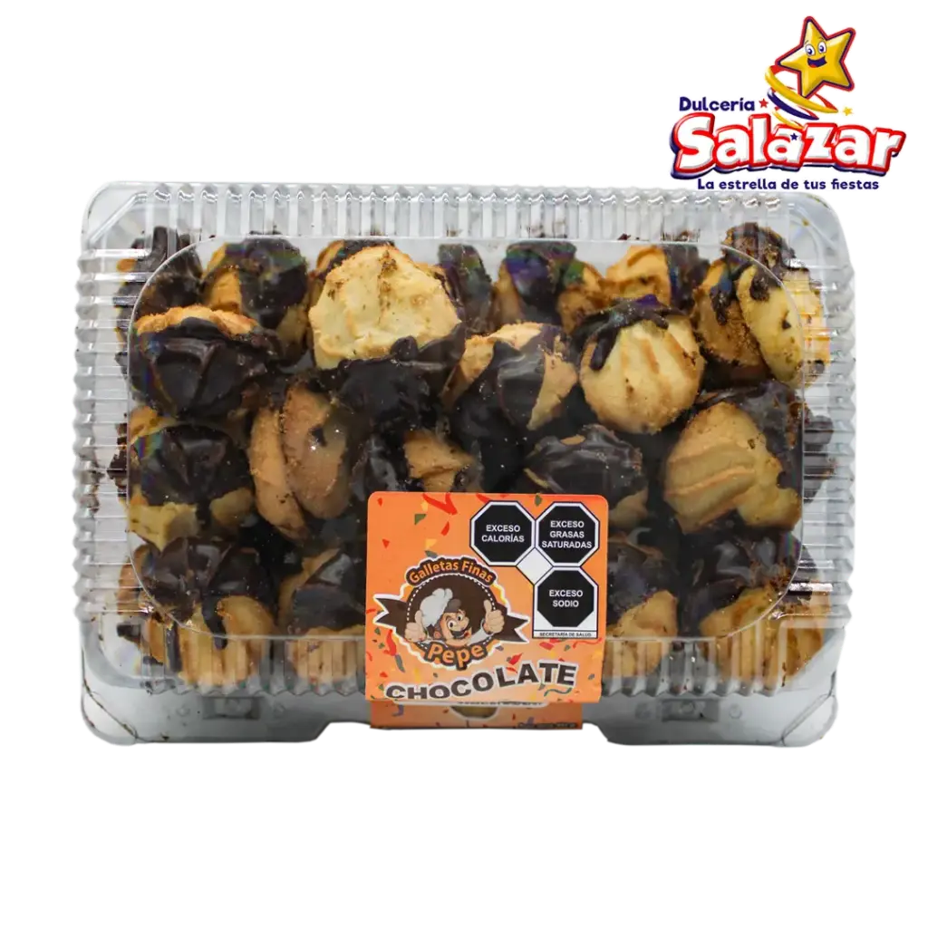 [PPE0003] GALLETA PEPE CHOCOLATE 60-P -E.840G- "C/20/60"