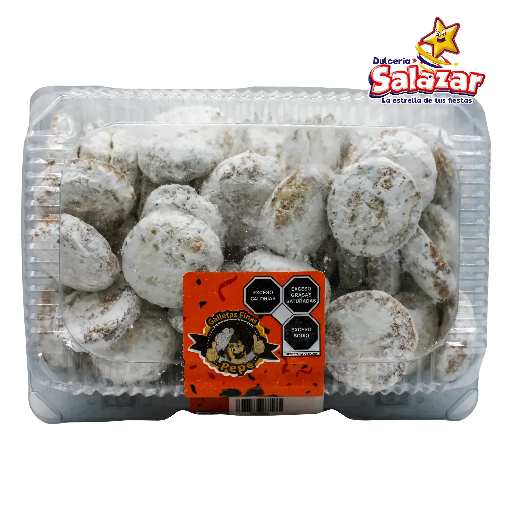 GALLETA PEPE POLVORONES -E.60PZA- "C/20/1"