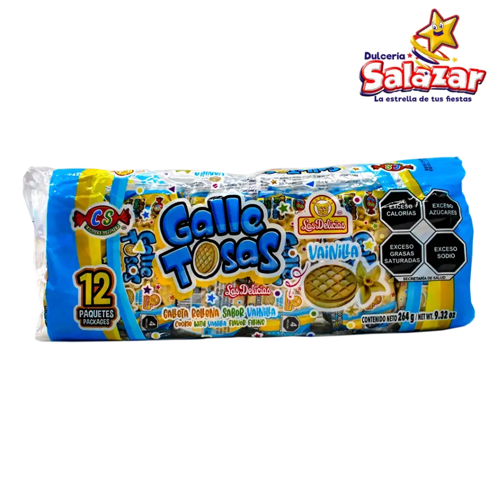 GALLETOSAS VAINILLA -B.  G.-"C/24/12"