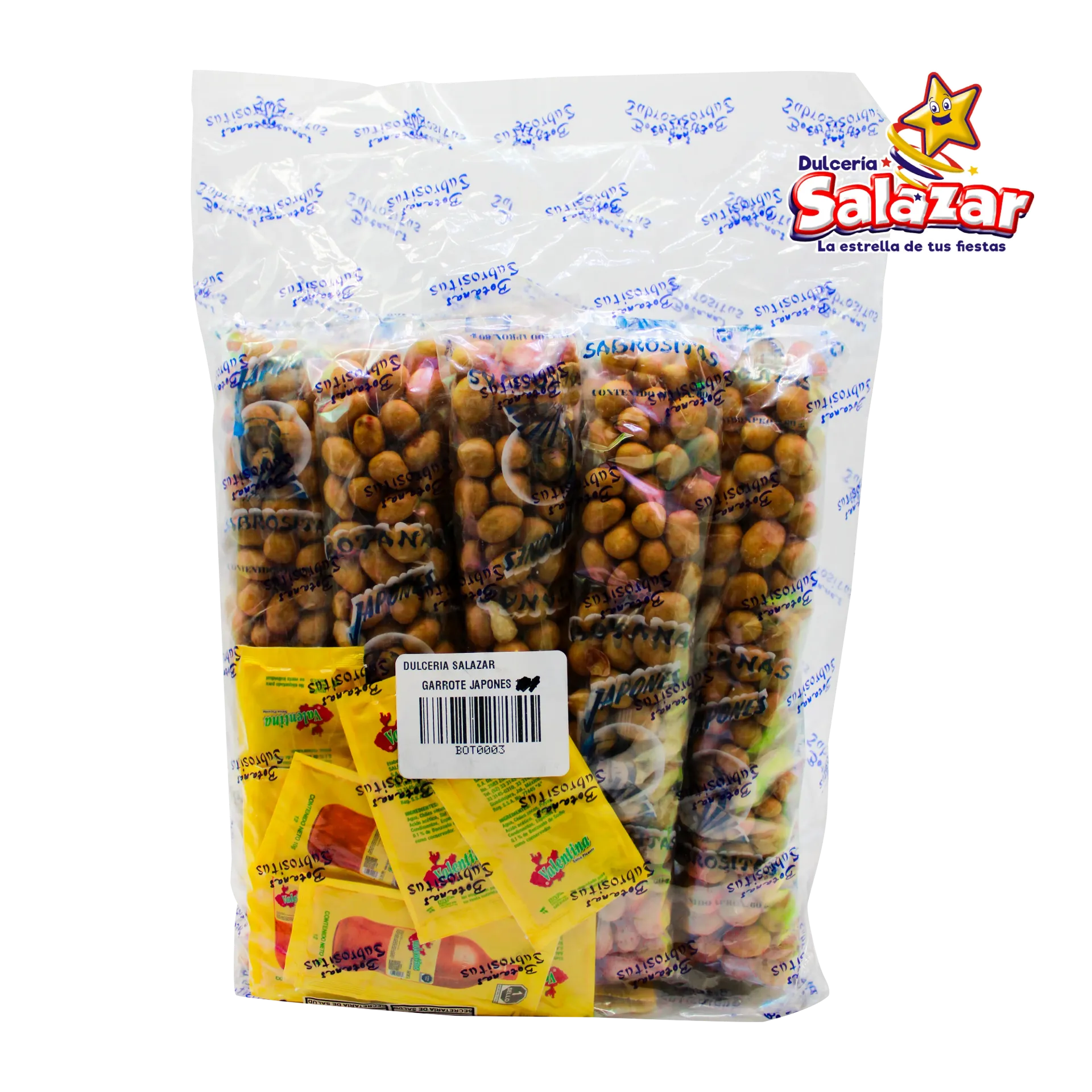 GARROTE CACAHUATE JAPONES SABROSITAS "C/18/10"