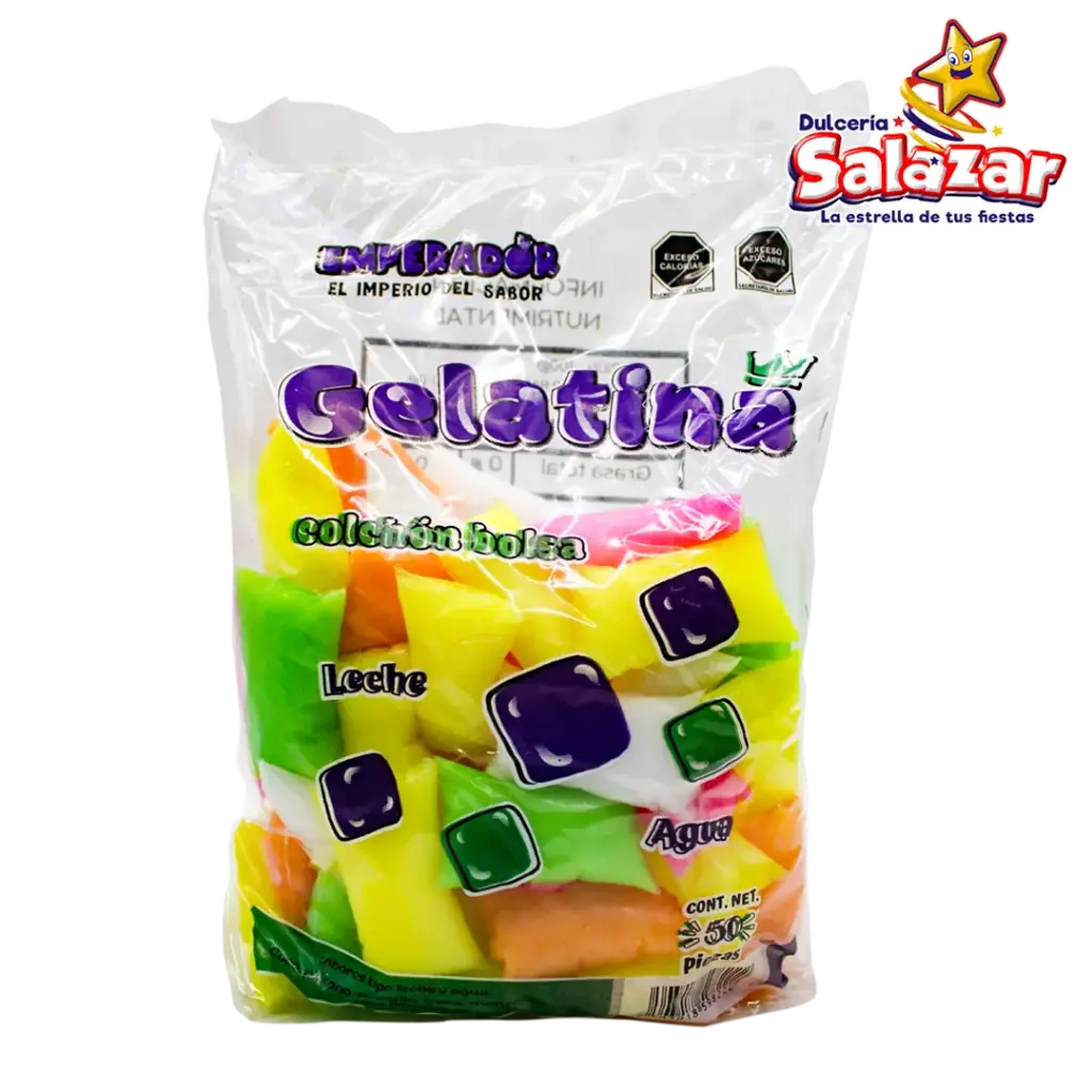 GELATINA COLCHÓN LECHE EMPERADOR -B.50PZA- "C/20/50"