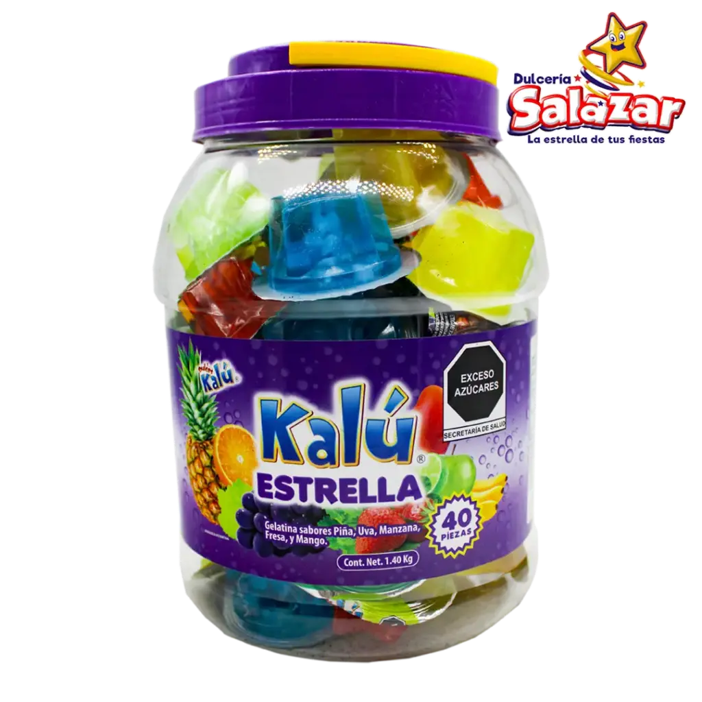 GELATINA ESTRELLA KALU V.-1.40KG.- "C/6/40"