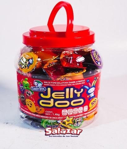GELATINA MINI JELLY DOO CANDY BOX -V1500G- "C/8/100"