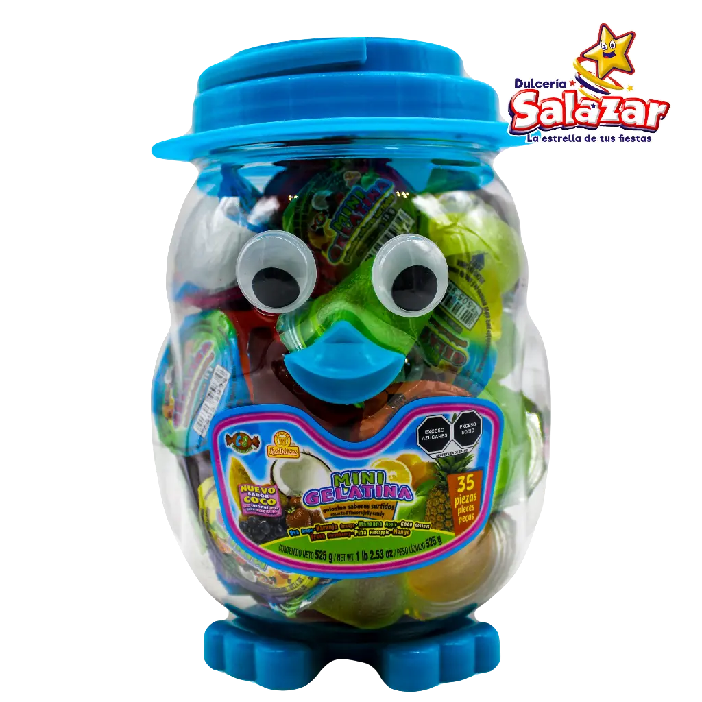 GELATINA MINI PINGUINO DELICIAS -VIT.525G- "C/12/35"