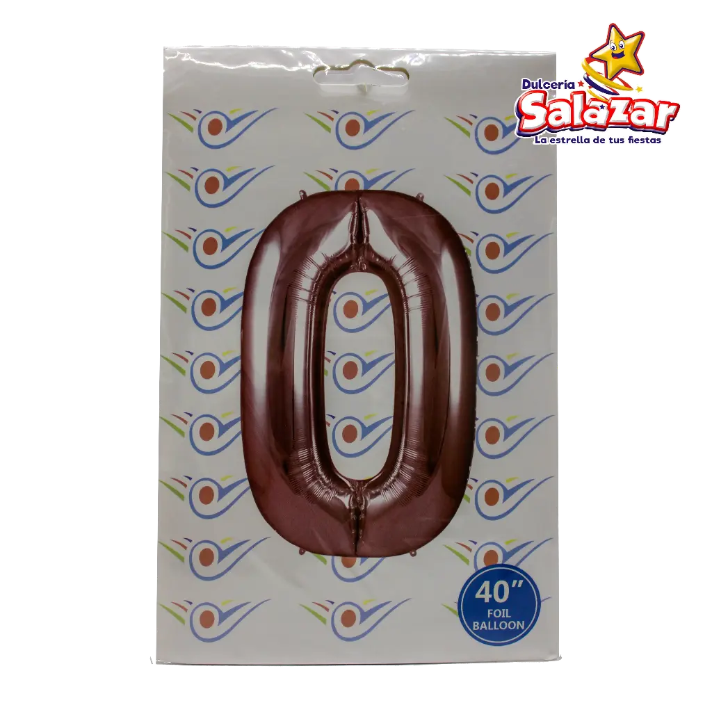 GLOBO #0 METALICO ROSA 40 FANTASIA 2000 -B.1PZA- "C/1/1"