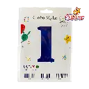 GLOBO #1 METALICO AZUL 32 FANTASIA 2000 -B.1PZA-"C/1/1"