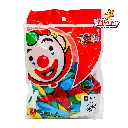 GLOBO #6 SURTIDO PAYASO -B.100P-  "C/100/100"