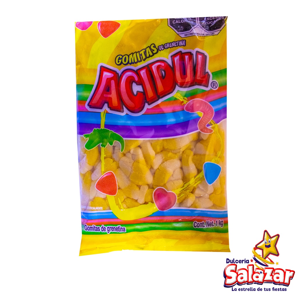 [ACI0006] GOMA ACIDUL BANANA -B.1KG- "C/10/1"