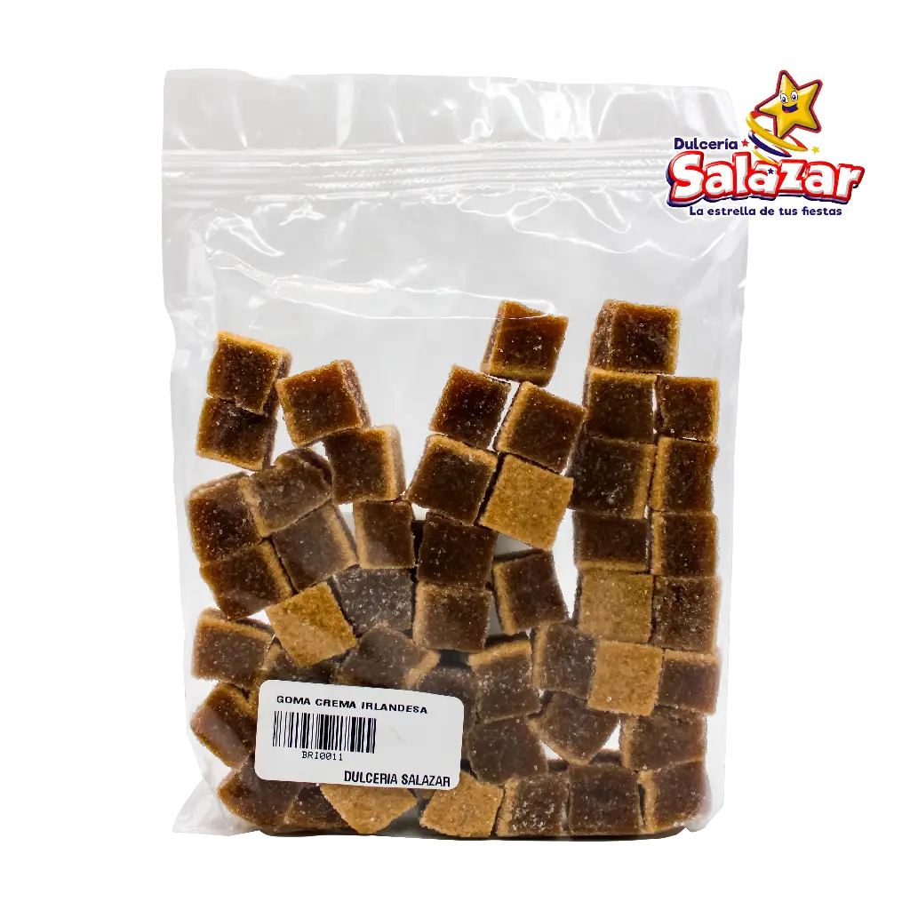GOMA BON BRICKS CREMA IRLANDESA -B.250G- "C/10/1"