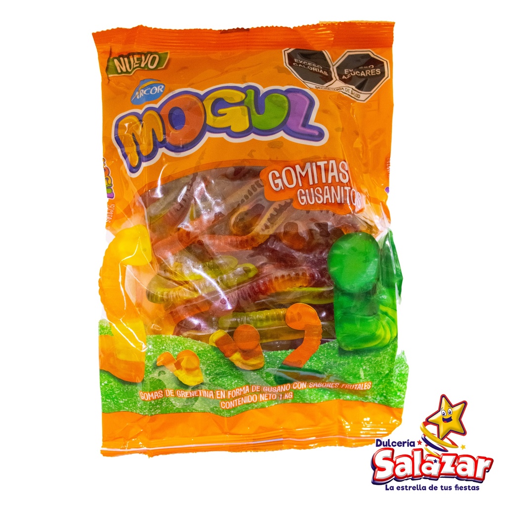 GOMA GUSANITOS MOGUL -B.1KG- "C/8/1"