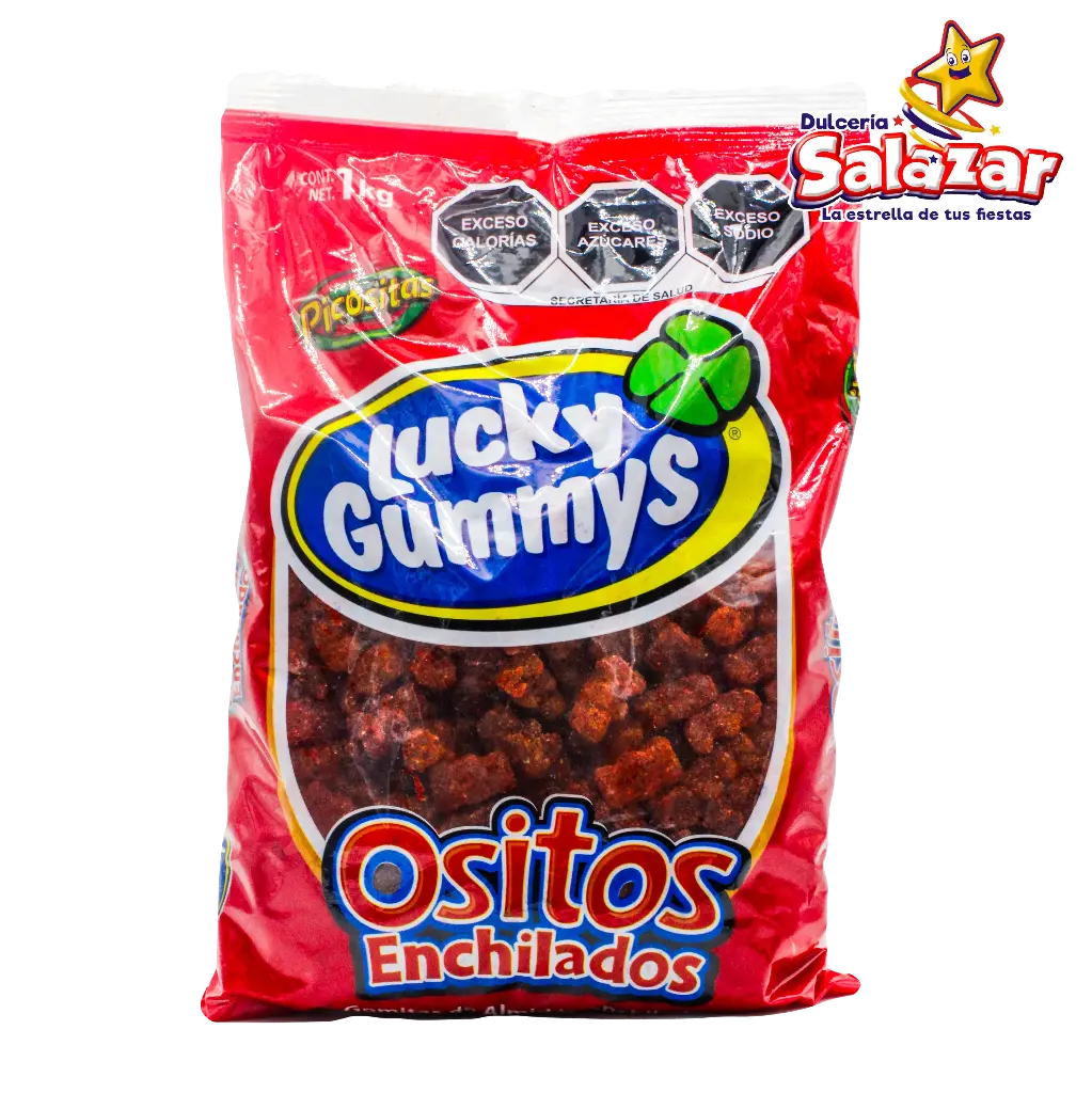 GOMA LUCKY  OSITOS ENCHILADOS -B.1KG- "C/8/1"