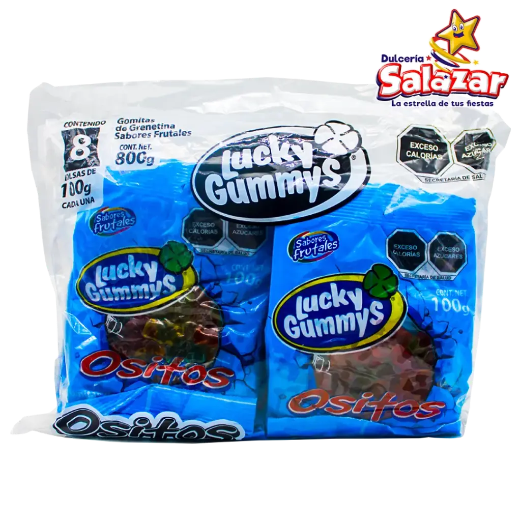 GOMA LUCKY OSITOS 100G -B.800G.- "C/12/8"