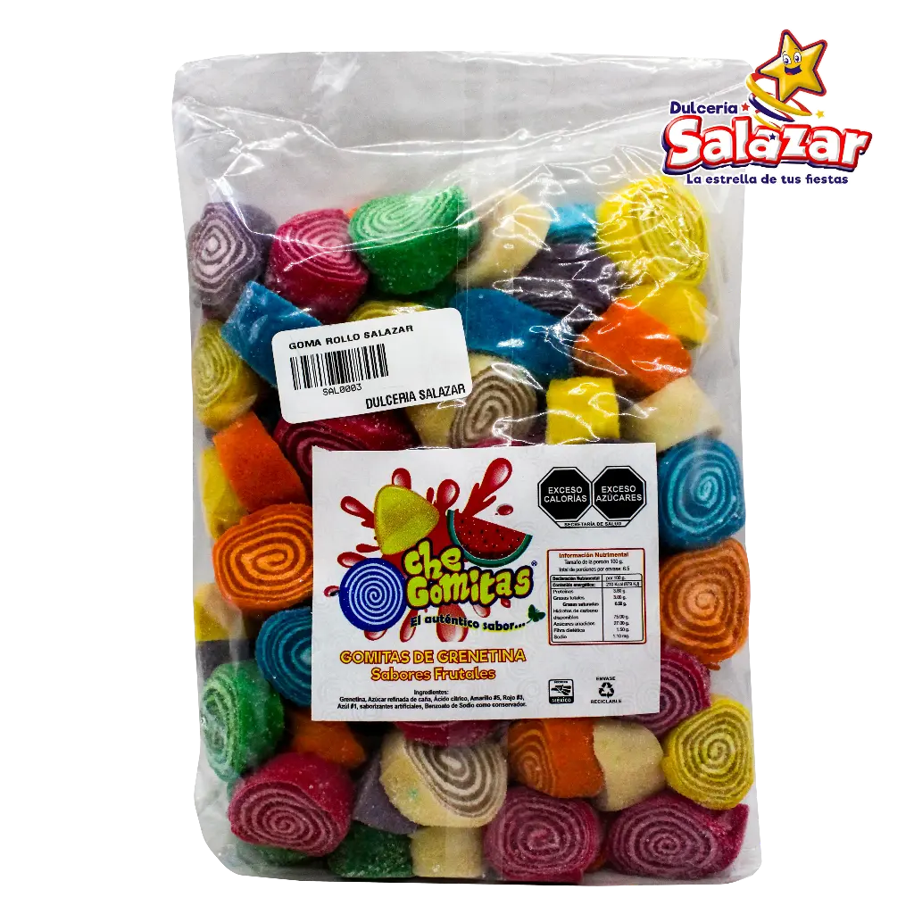 [SAL0003] GOMA ROLLO SALAZAR -B.1KG- "C/10/1"