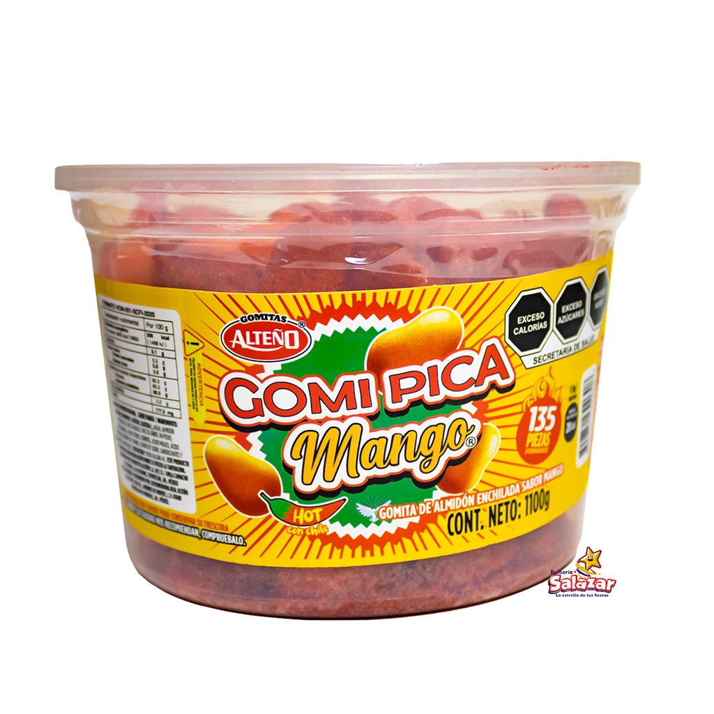 [ALT0276] GOMI PICA MANGO C/CHILE ALTEÑO -V.960KG- "C/12/120"