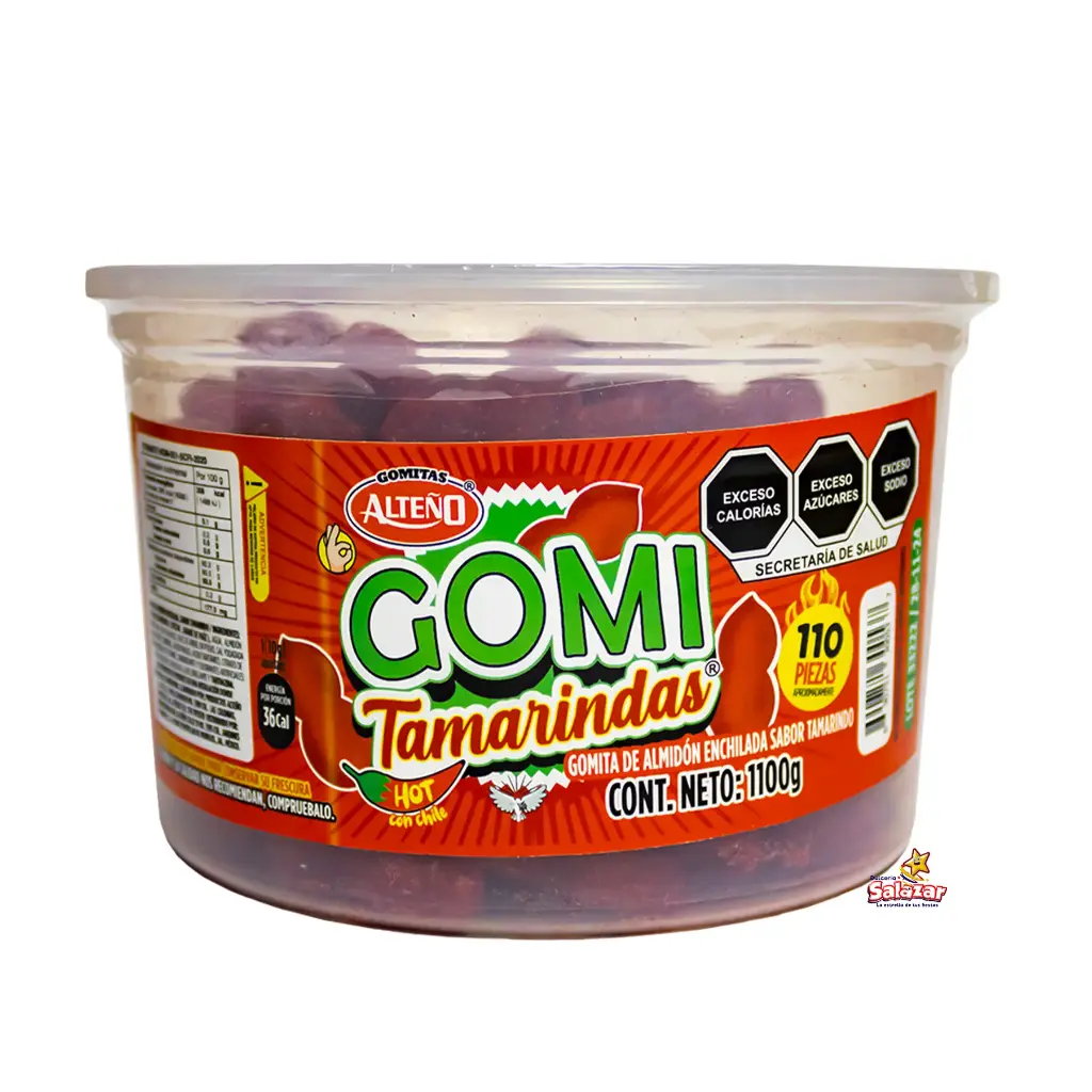 [ALT0318] GOMI TAMARINDAS CON CHILE ALTEÑO -V.1.1KG- "C/6/120"