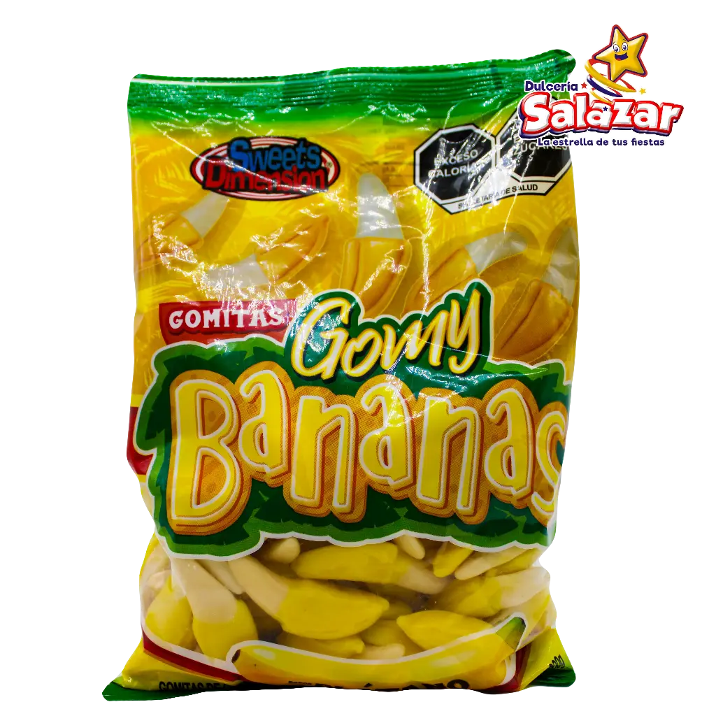 GOMITAS BANANAS SWEETS DIMENSION -B.900G.- "C/12/1"