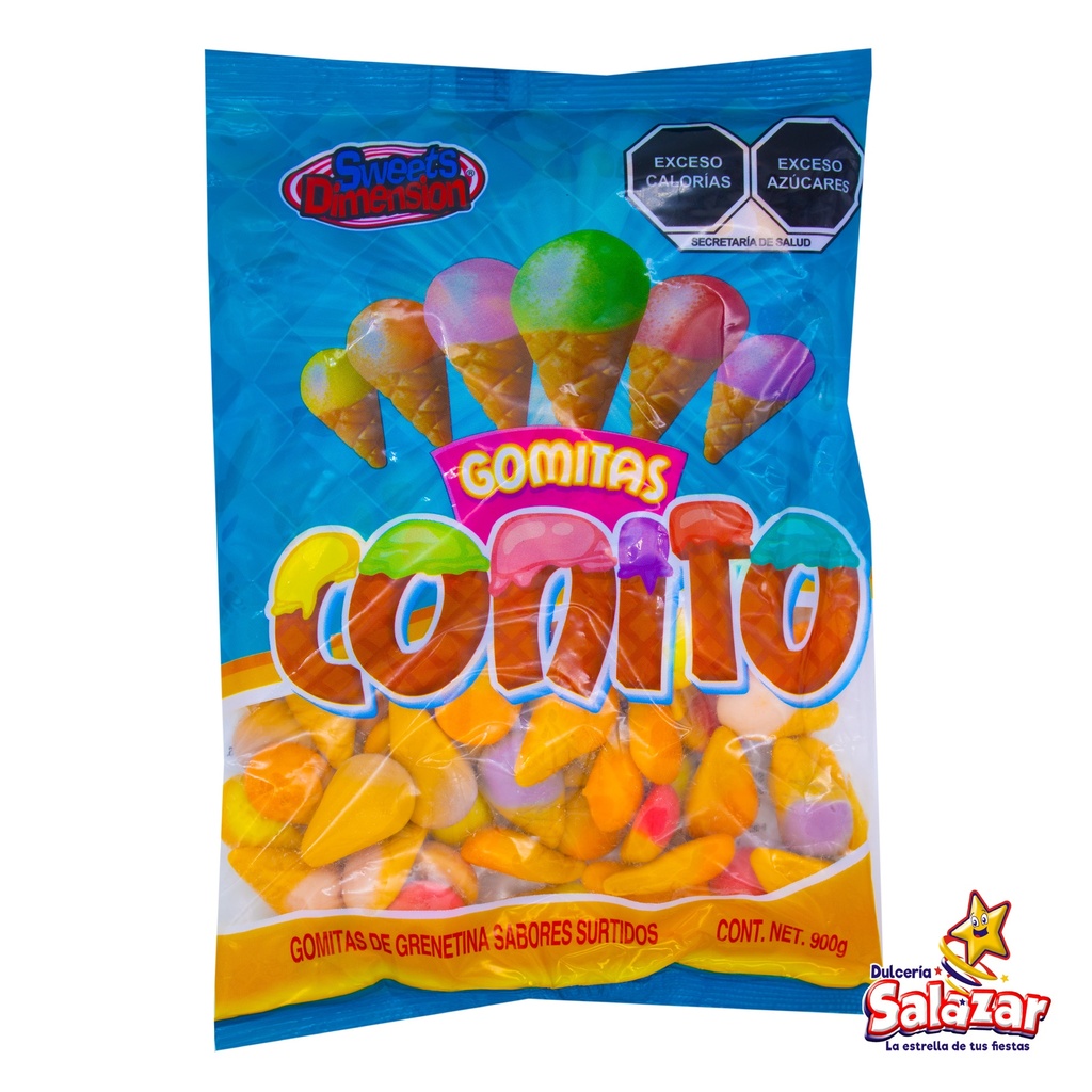 GOMITAS CONITO SABORES SWEETS DIMENSION -B.900G.- "C/12/1"