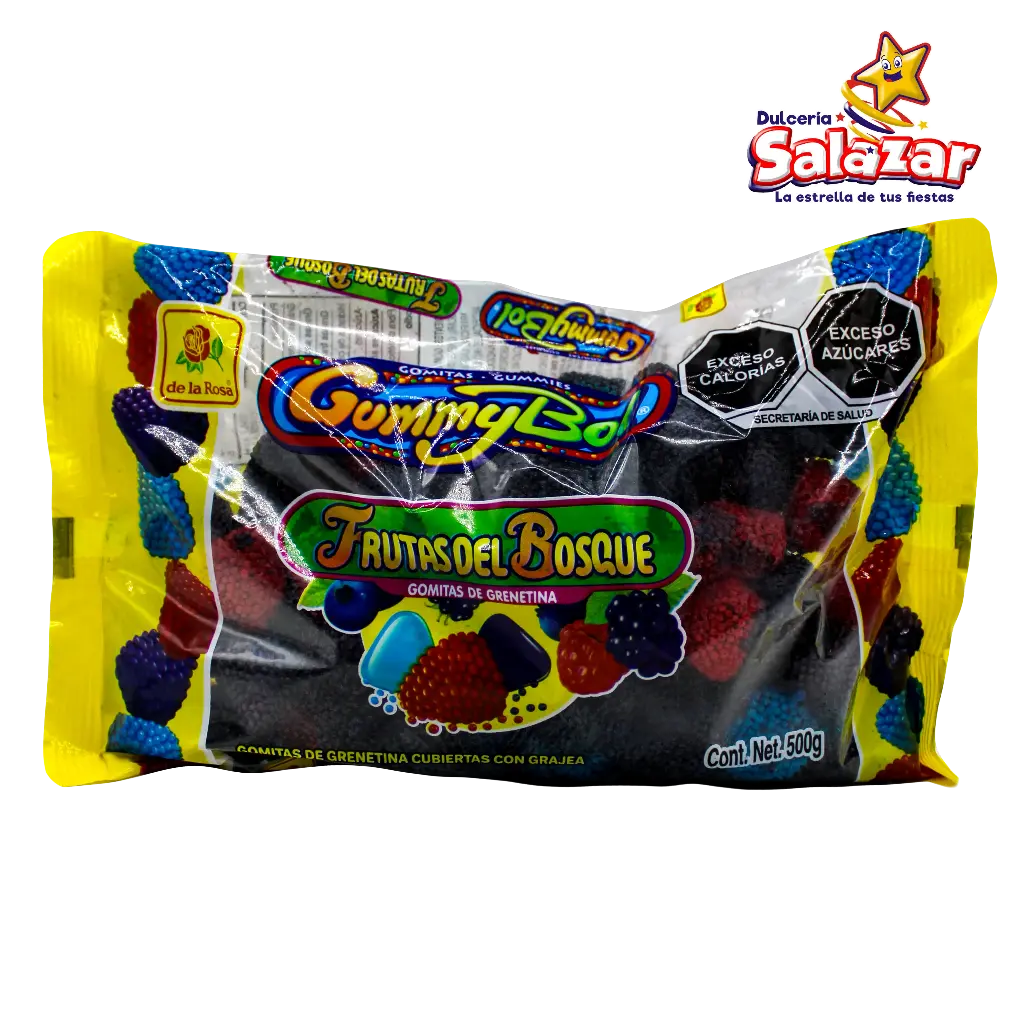 [ROS0372] GOMITAS FRUTAS DEL BOSQUE DLR -B.500GR- "C/16/500"