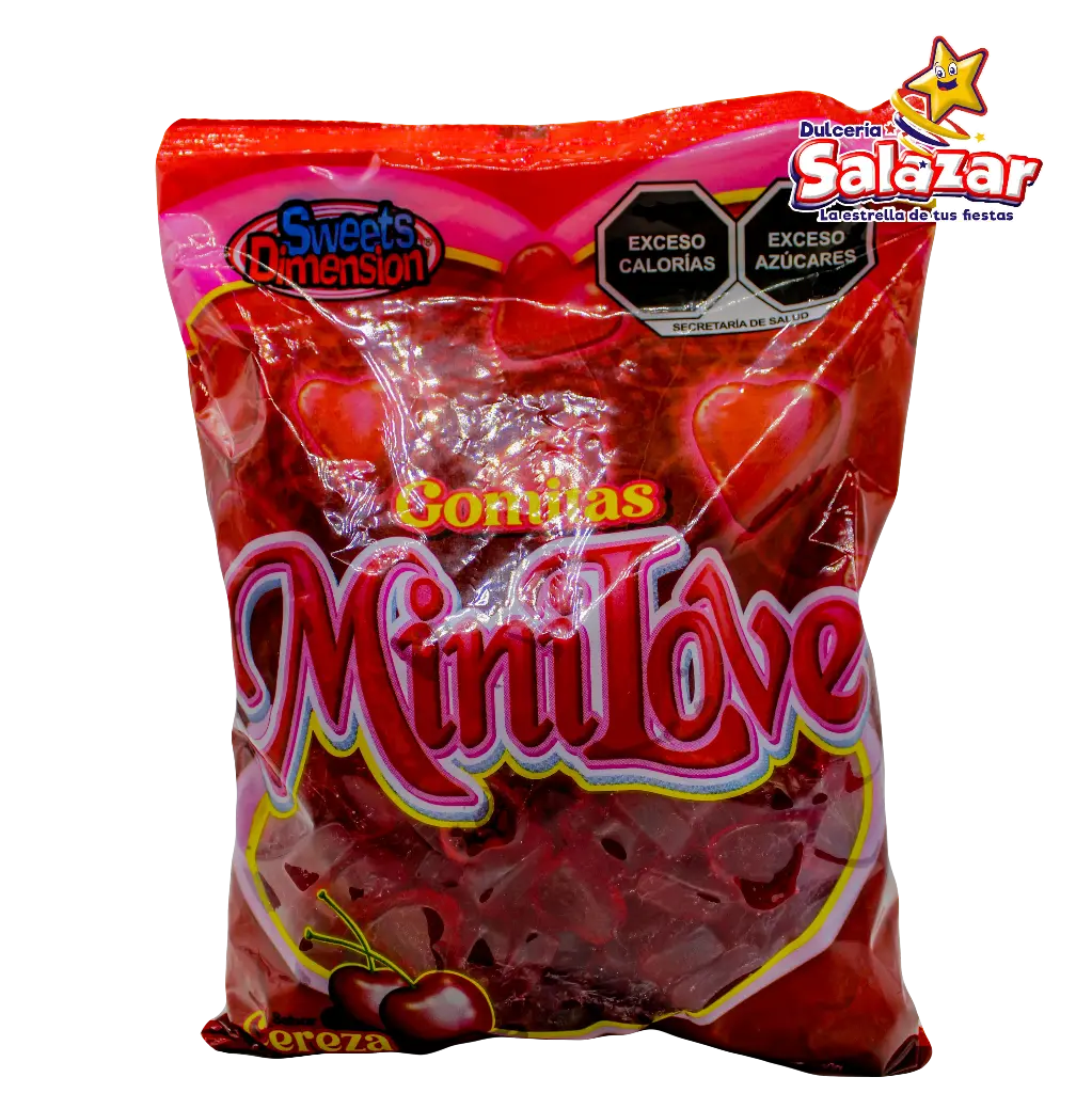 GOMITAS MINILOVE CEREZA SWEETS DIMENSION -B.900G.- "C/12/1"
