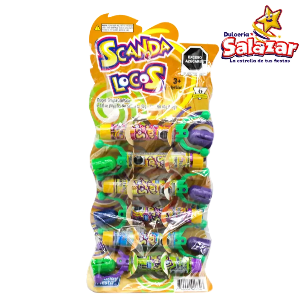 [BON0089] GRAGEA CONFITADA SCANDALOCOS "C/27/6"