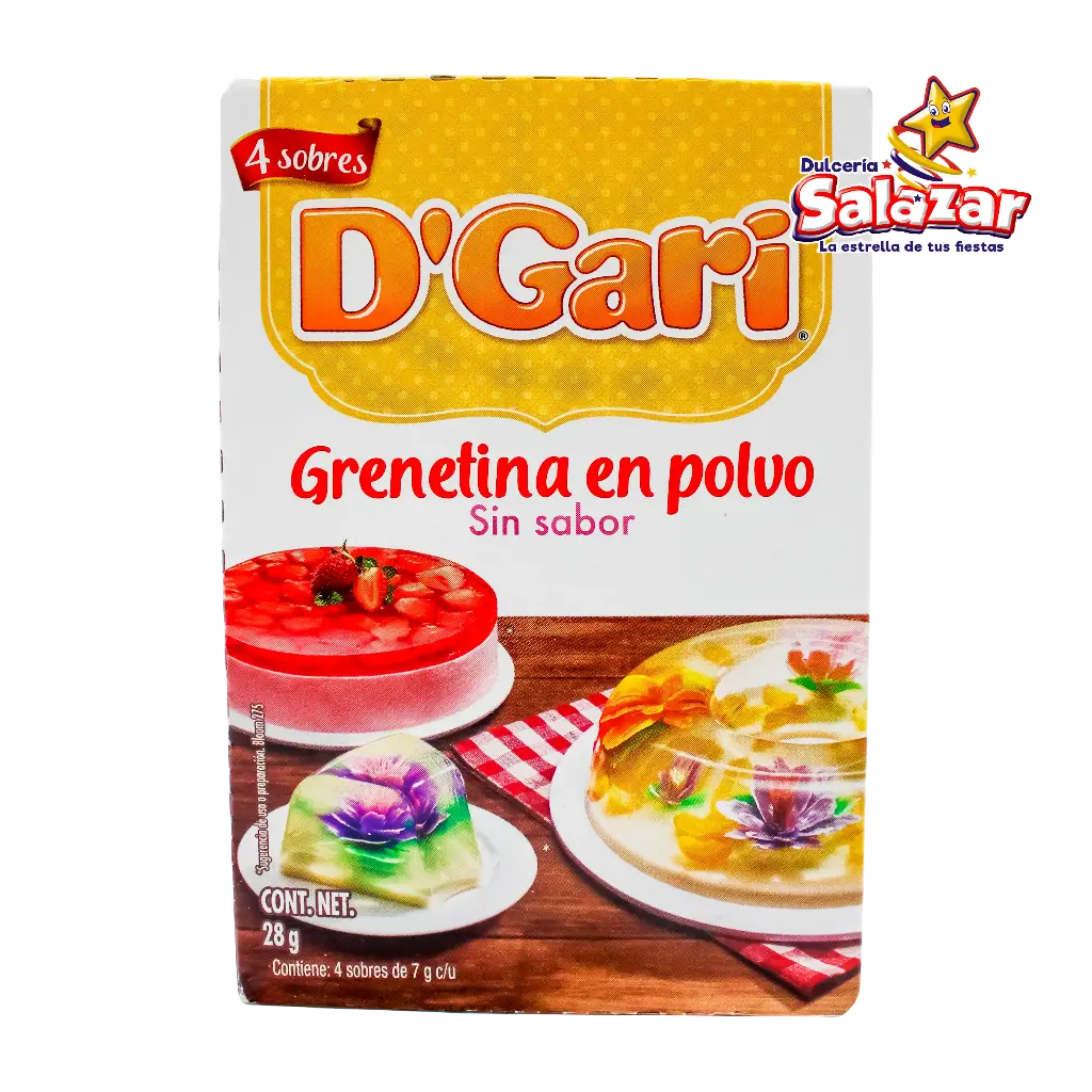 GRENETINA EN POLVO D GARI -D.28G- "C/18/1"