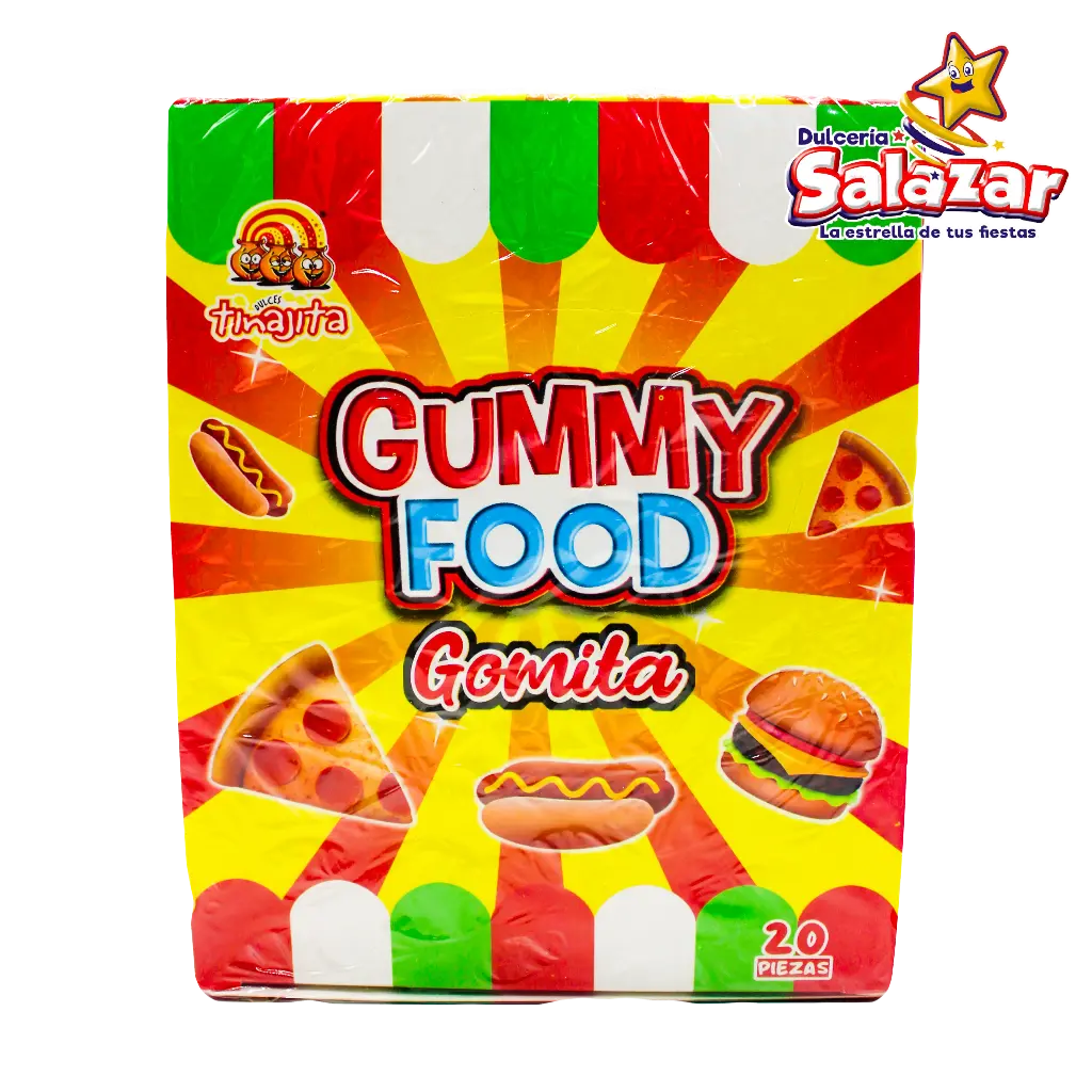 [TIN0057] GUMMY FOOD TINAJITA -D.200G- "C/30/20"
