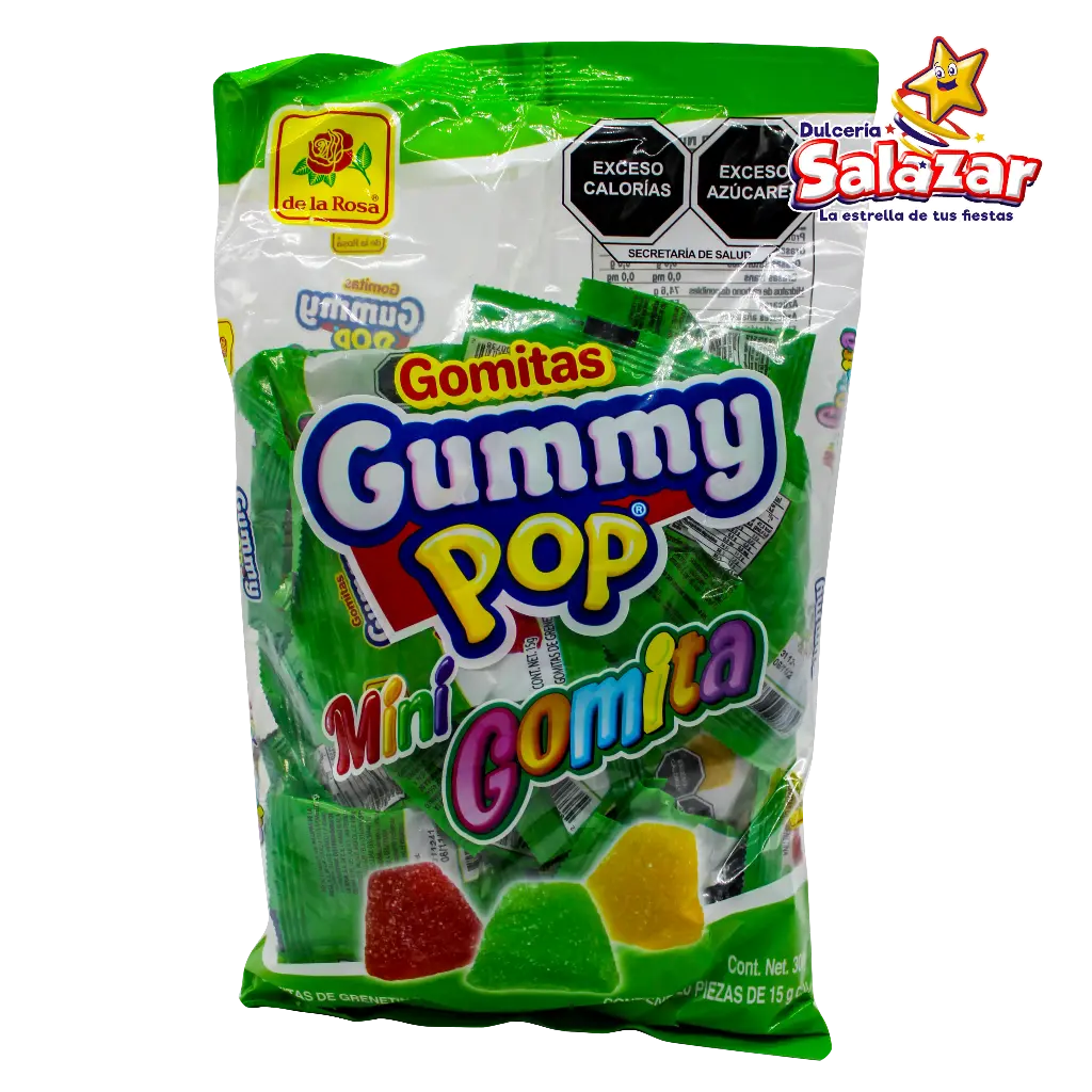 GOMA GUMMY POP MINI GOMITA 15 GRS  DLR -B.300G- "C/24/20"