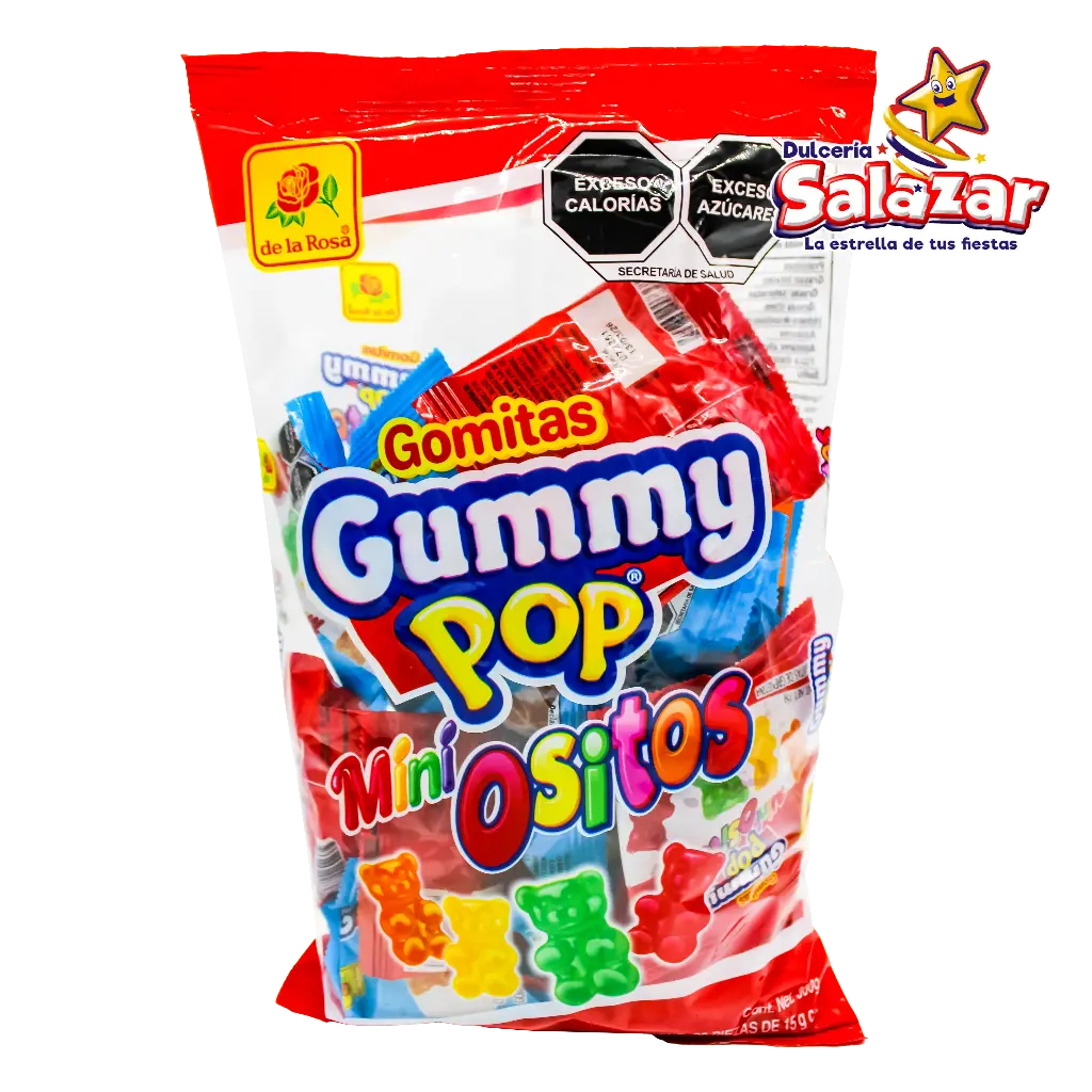 [ROS0072] GUMMY POP MINI OSITOS DLR -B.300G- "C/24/20"