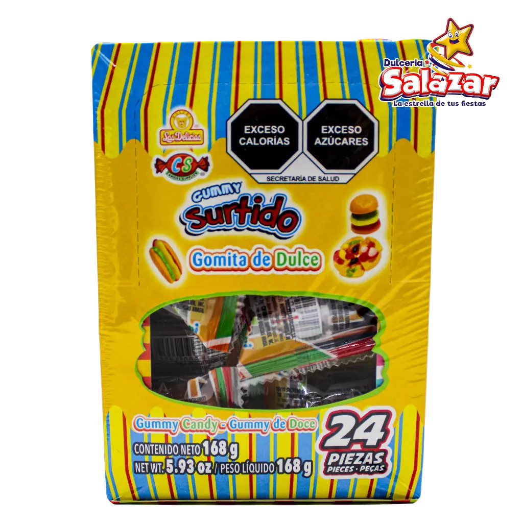 GUMMY SURTIDO  LAS DELICIAS -D.192G- "C/12/24"