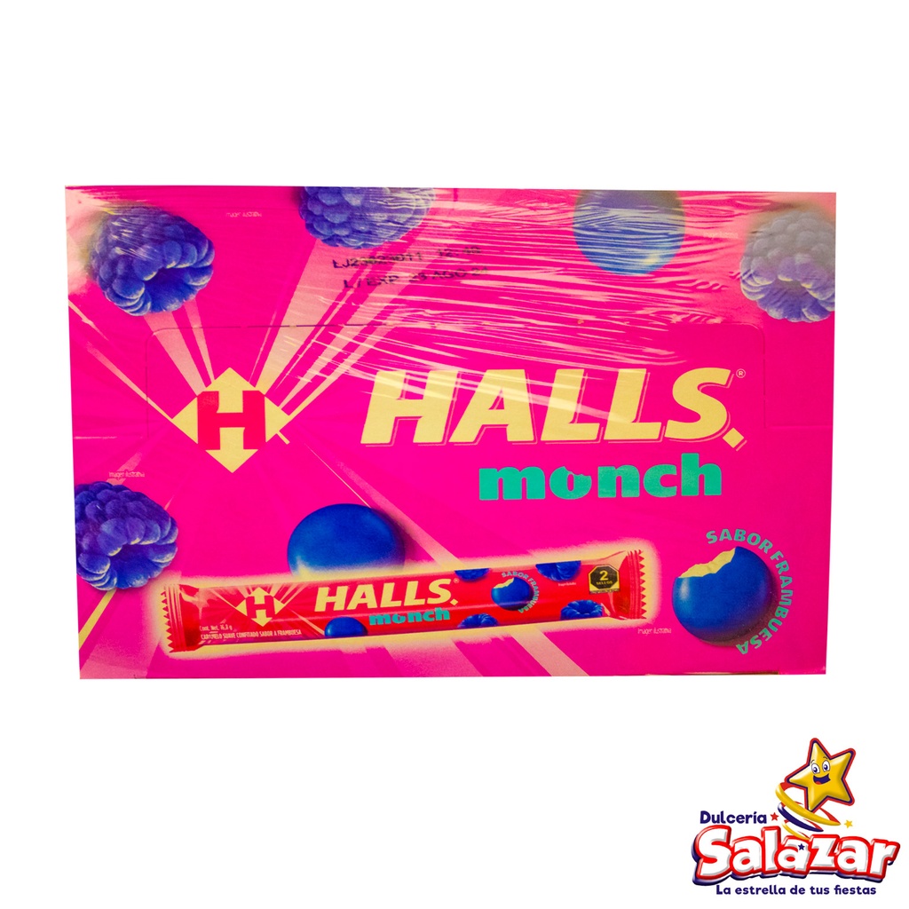 HALLS MONCH FRAMBUESA "C/20/15"