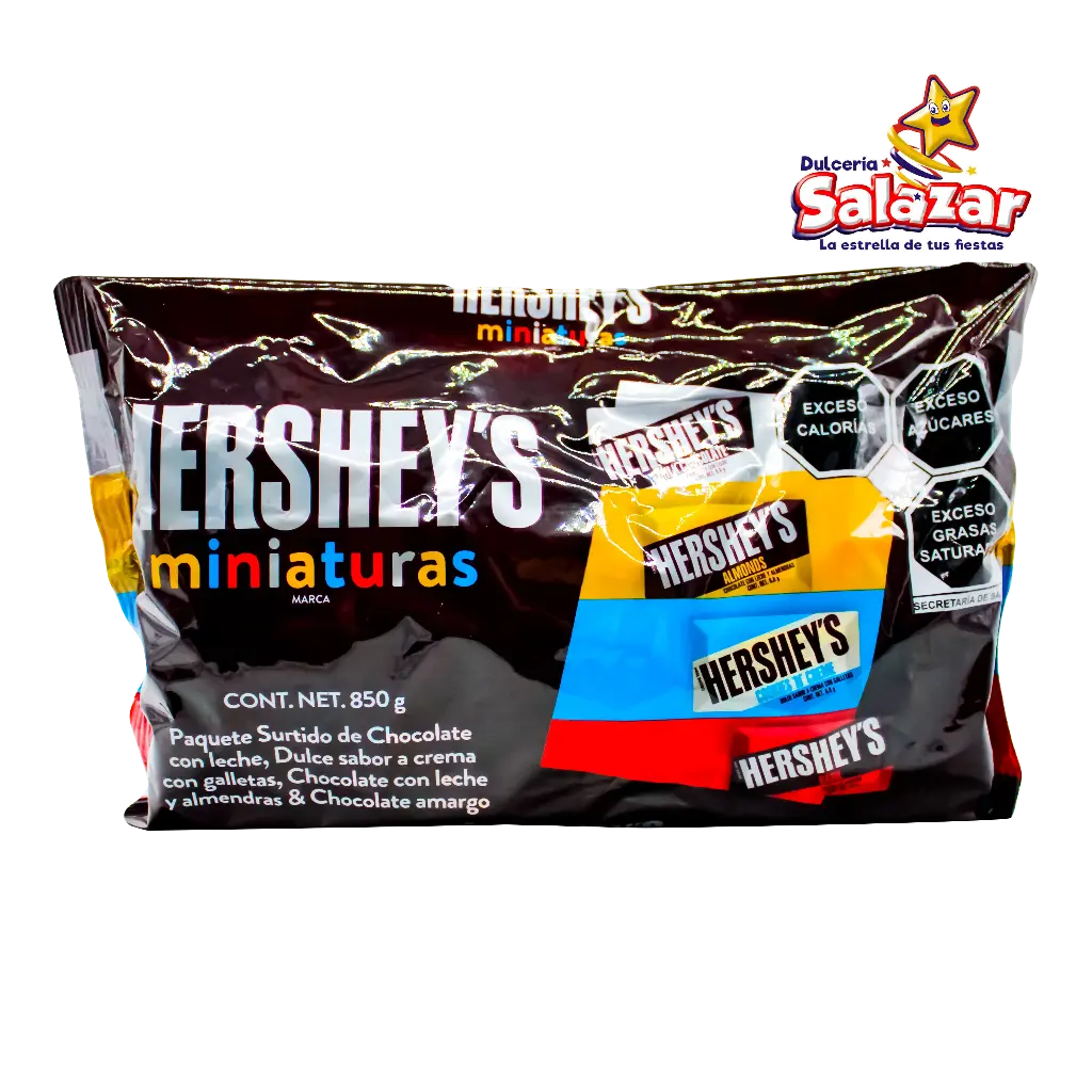 [HER0088] HERSHEY MINIATURA BOLSA -B.850G- "C/5/1"