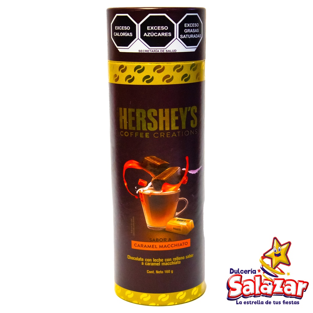 HERSHEYS CARAMEL MACCHIATO TUBO (NUGETS) -D.160G- "C/6/1"