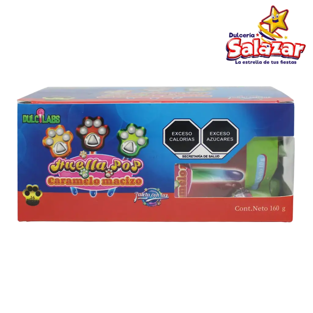 CARAMELO HUELLA POP TINAJITA -D.160GR - "C/30/16"
