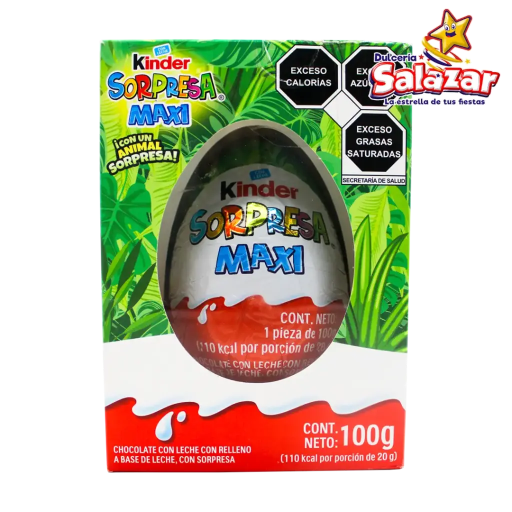 HUEVITO KINDER MAXI SORPRESA -D.100G- "C/12/1"