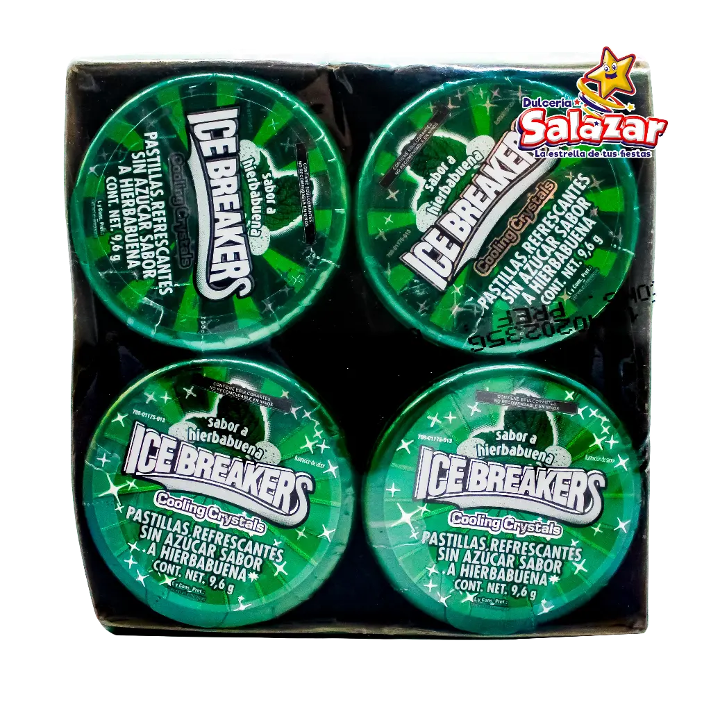 ICE BREAKERS HIERBABUENA -D.9.6G- "C/8/12"