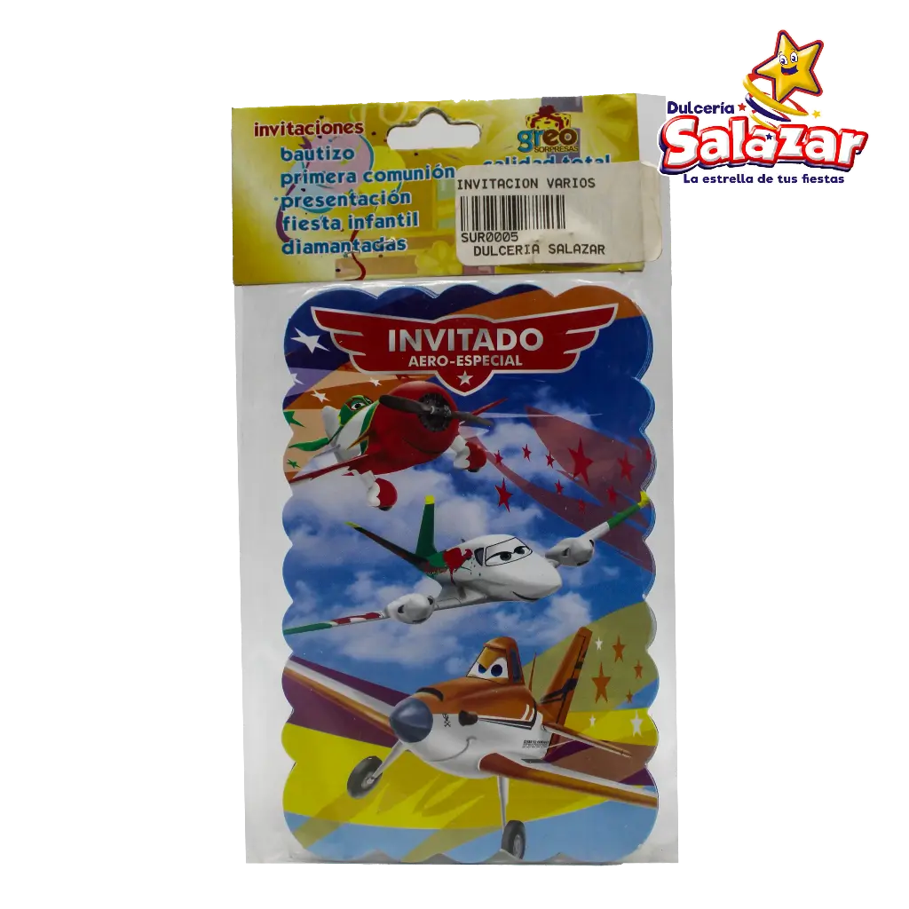 [SUR0005] INVITACION DE PERSONAJE -PZA-