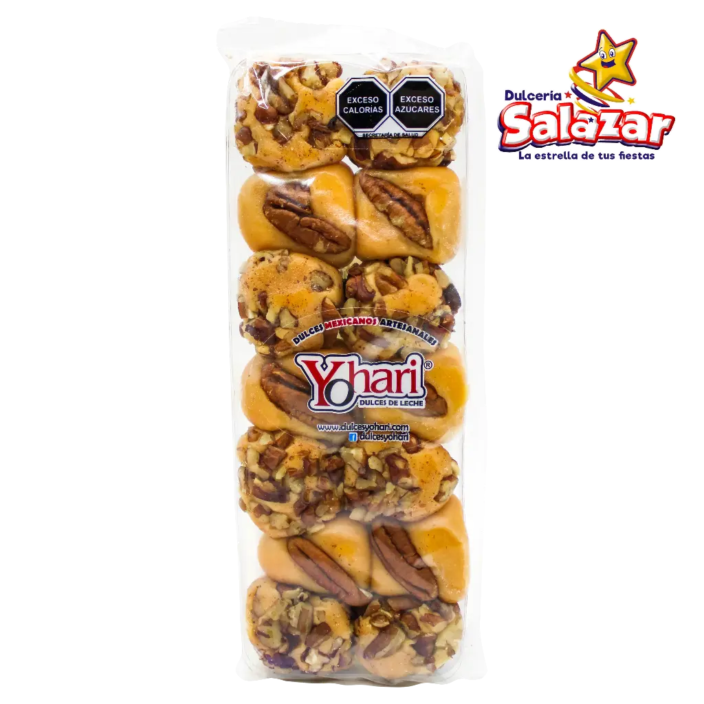 [YOHA0020] JAMONCILLO CHAROLA DE NUEZ -D.200G- "C/50/14"