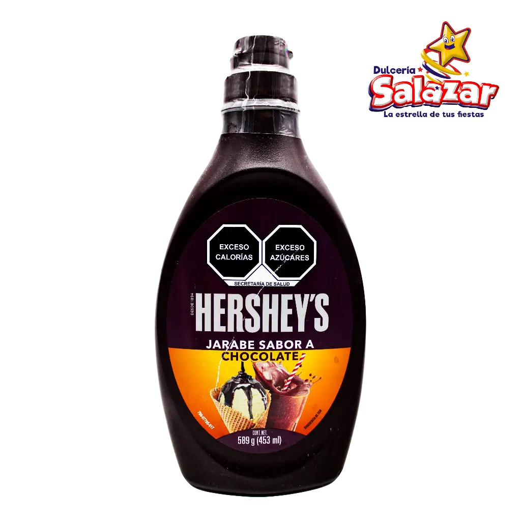 JARABE CHOCOLATE HERSHEYS -BOT.589G- "C/24/1"