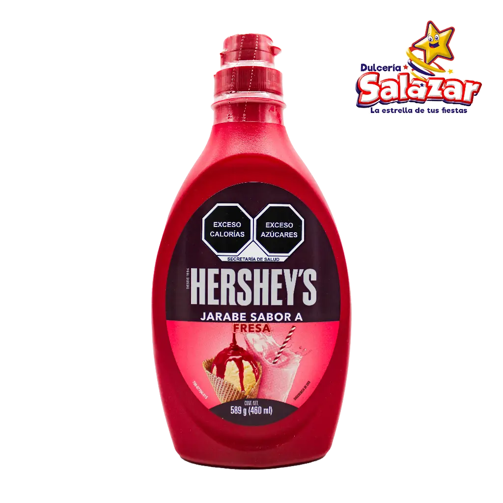 [HER0032] JARABE FRESA HERSHEYS -BOT.589G- "C/6/1"