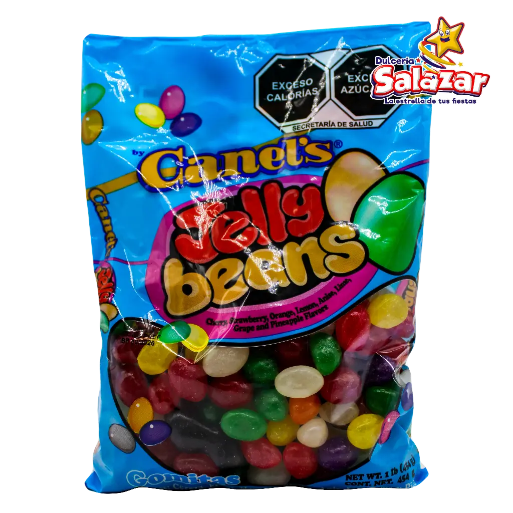 JELLY BEANS FRIJOL SURTIDO CANELS -B.454G- "C/24/1"