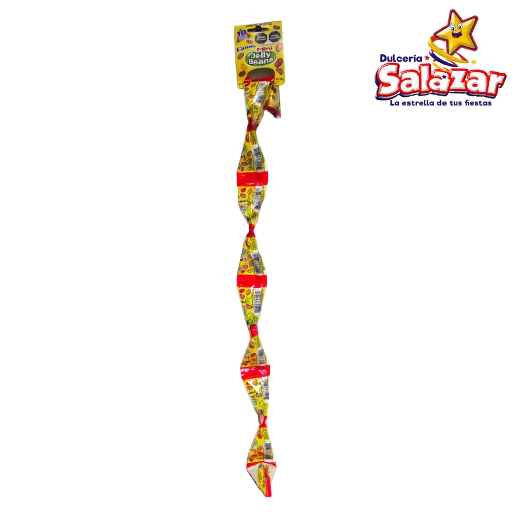 JELLY BEANS MINI SURTIDO TRIANGULO CANEL -T.100G- "C/40/10"