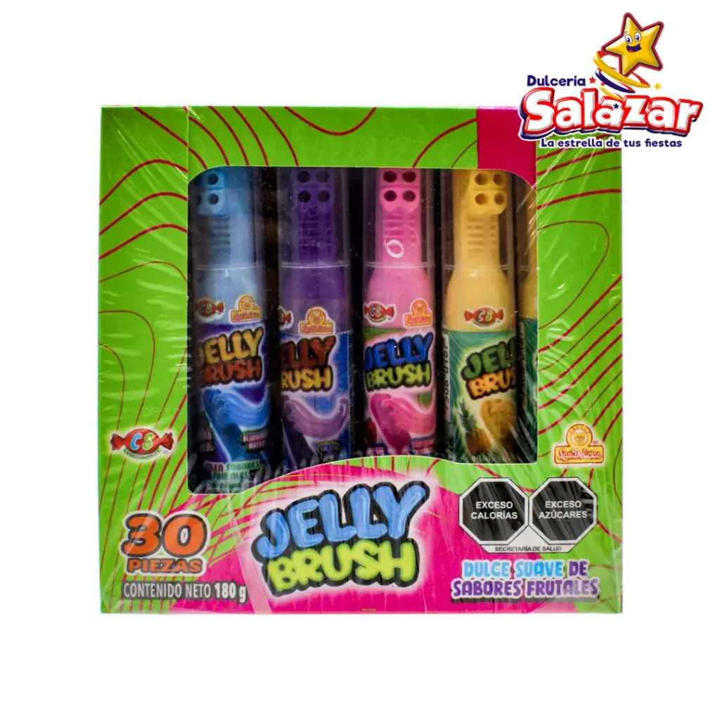 JELLY BRUSH SABORES DELICIAS -D.180G.- "C/12/30"